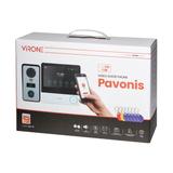 Zestaw wideodomofonowy, bezsłuchawkowy, monitor dotykowy 7" LCD, Wi-Fi + APP na telefon, z gniazdem