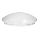 NABU plafon 2xE27 2x60W klosz matowy - poliwęglan IP20 biały