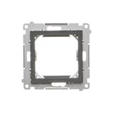 Simon 55 Adapter (przejściówka) na osprzęt standardu 45x45mm Czarny mat TA45.01/149 KONTAKT