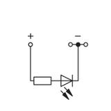 TOPJOBS złączka 3-przewodowa 2,5 mm2 z LED szara