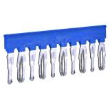 ESH-EFB.2/10/B Zwieracz wtykowy izolowany 10-torowy (niebieski)