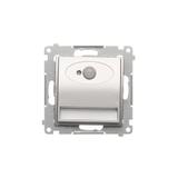 Simon 54 Oprawa oświetleniowa LED z czujnikiem ruchu 230V AC 1.4 W białe zimne 5900 K srebrny mat