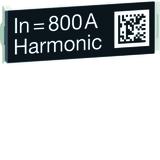 ACB HW2/4 Wtyczka z oznaczeniem zn.wyłącznika 800A Harmonic dostarczana luzem