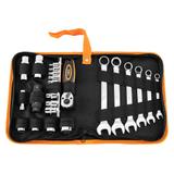 Zestaw narzędzi do motocykla - 25 szt. - miękkie etui