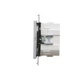 Simon 55 Ściemniacz do LED ściemnialnych klawiszowy Aluminium mat TESL1.01/143 KONTAKT