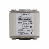 FUSE 315A 690V 1BN/50 AR UC Wkładka szybka 315A AC 690V rozmiar 1 53x69x51 mm aR IEC UL w 170M4410 E