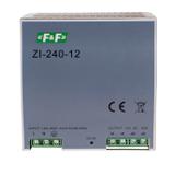 Zasilacz impulsowy przemysłowy nap. wej. 90-264V AC/120-370V DC P=240W nap. Wyj. 12V DC ZI-240-12V F&F