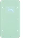 BERKER R.1 Sensor dotykowy podwójny z regulatorem temperatury szkło biały 75642060 HAGER