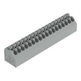 listwa zaciskowa do pł. drukowanych 18-bieg. szara raster 3,5 mm /15szt./ WAGO