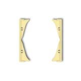 ICON Ramka pośrednia do gniazd podwójnych kanarkowy KARLIK