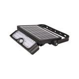 LUX LED 5W naświetlacz solarny z czujnikiem ruchu 500lm IP65 4000K 2x1500mAh czarny AD-SL-6108BLR4 O