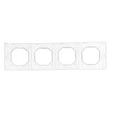 Simon Basic Neos Zestaw uszczelek do ramki 4-krotnej NEOS *Bryzgoszczelność IP44 tylko z gniazdami w