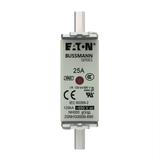 NH FUSE 25AMP 690V GG SIZE 000 Wkładka NH000 25A 690V GL/GG podwójny wskaźnik 25NHG000B-690 EATON