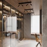 Sollux Kinkiet EYETECH 1 czarny SL.0897