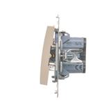 Simon 54 Łącznik krzyżowy 16A 250V zaciski śrubowe kremowy DW7A.01/41 KONTAKT