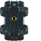 BERKER Wkładka jarzeniowa LED seryjna ze stykiem neutralnym mechanizm czarny 1680 HAGER