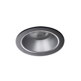 GLOZO DSO SR/B Oczko sufitowe GLOZO DSO SR/B okrągły stop aluminium kolor srebrny / czarny 1XGx5,3/G 36225 KANLUX