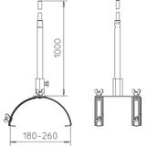 F-FIX-132, Zwód pionowy