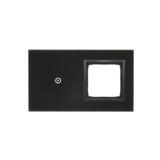 Simon 54 Touch Panel dotykowy S54 Touch 2 moduły 1 pole dotykowe + 1 otwór na osprzęt S54 zastygła lawa DSTR210/73 KONTAKT