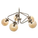 Bulat 5P E14 lampa wisząca max. 5x40W złota AD-LD-6220CE14S ORNO