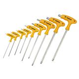 Klucze Torx typu "T" T10-T50, zestaw 9 szt.