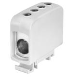 ZGG1x70/2x35s ,  Złączka sz. gwint. AL/CU, 1 x 70 mm2 / 2 x35 mm2, TS 35/ 1 tor, szary