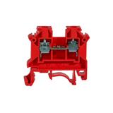 Złączka szynowa 2‑przewodowa 2,5mm2 czerwona NOWA ZSG1‑2.5Nc 11221311 SIMET
