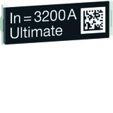 ACB HW4 Wtyczka z oznaczeniem znamionowym wyłącznika 3200A Ultimate