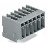 X-COM gniazdo pinowe 2-torowe szare raster 5 mm