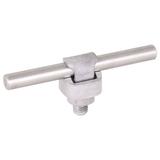 Zacisk KS, 1-częściowy M10, St/tZn