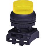 EGPI-Y - Napęd z guzikiem wystającym podświetlanym - Żółty