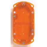 BATIBOX PUSZKA PODWÓJNA DOSTOSWANA DO KAŻDEJ ŚCIANY 50 MM, Legrand