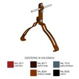 AN-151L/LA/-N Uchwyt gąsior.prof. Z-śruba WZÓR 16 H=10 cm /LA/