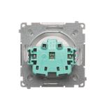 Simon Basic Gniazdo wtyczkowe z uziemieniem z przesłonami torów prądowych 16A 250V zaciski śrubowe biały BMGZ1Z.01/11 BMGZ1z.01/11 KONTAKT