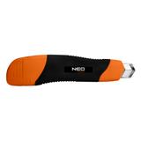 Nóż z ostrzem łamanym 18 mm, blokada śrubowa