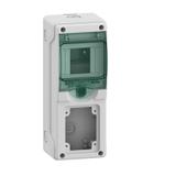 Rozdzielnica natynkowa 1x4 Mureva (dawna Kaedra) IP65 mgMRV-1-4-NT-T/1 1 otwór 65x85mm 13175 Schneider