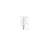 Lampa LED Vintage 1906 LED NEST dim 33 4,8W/822 E27