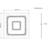 Akcesorium Coreline RC159Z Deco Double Square W60L60 (5pcs) 9,12401E+11 PHILIPS