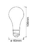 Lampa LED SMART+ BT A60 D 6W 827 230V Filament szkło przezroczyste CL E27