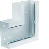 tehalit.BRS Kąt płaski 65x130 stalowy jasnoszary BRS6513057035 HAGER