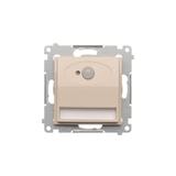 Simon 54 Oprawa oświetleniowa LED z czujnikiem ruchu 230V AC 1.4 W białe zimne 5900 K kremowy