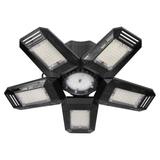 RIGEL LED, lampa warsztatowa składana 5-skrzydłowa, E27, 55W, 6500K, 4950lm WL-10 ORNO