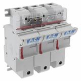 Podstawa bezpiecznikowa 22x58 3P 125A 690V AC mikroprzekaźnik CH223DMSU-F EATON