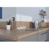 PRZEDŁUŻACZ NAROŻNY 4X2P+Z, Z PRZEWODEM 1.0 METRA 3X1.5 MM2 - BIAŁY, Legrand