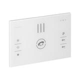 SANDI, zestaw domofonowy jednorodzinny, bezsłuchawkowy 2-żyłowy, z szyfratorem i czytnikiem breloków