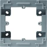 lumina intense Adapter natynkowy 1-krotny srebrny WL5812 HAGER