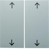 BERKER B.Kwadrat Klawisze nadrukowany symbol strzałki do łącznika żaluzjowego biały 5316448999 HAGER