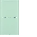 BERKER R.3 Sensor dotykowy pojedynczy konfigurowalny szkło biały 75141150 HAGER