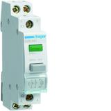 Przycisk sterowniczy 2NC LED zielona Ith=16A 230VAC SVN441 HAGER