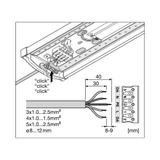 Oprawa liniowa LINEAR SURFACE 1200 P 32W 830 white IP44 DALI